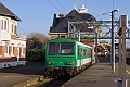 A Saint Brieuc, l' X 2145 au repos le 29.12.2008
